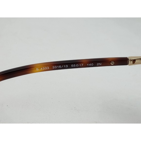 Burberry B4333 3316/13 Sunglasses Eyeglasses Frames Brown Tortoise Cat Eye 140 main image 7